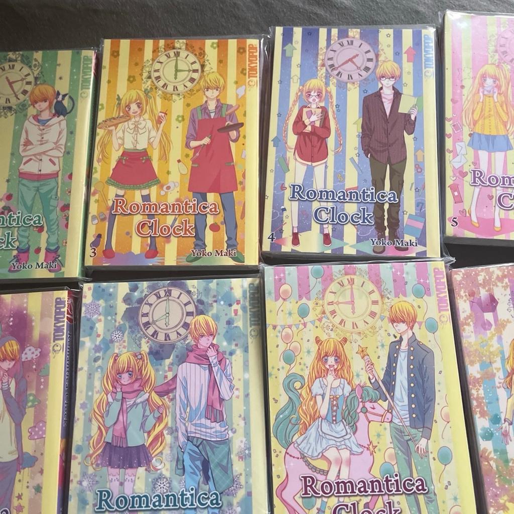 Biete Romantica Clock 1-10 komplett + Märchenwelten Einzelband von Yoko Maki an.

Versandkosten würde 6,99€ dazukommen!

Bezahlung per Paypal Freunde Familie oder Überweisung

Zustand sehr gut gebraucht!