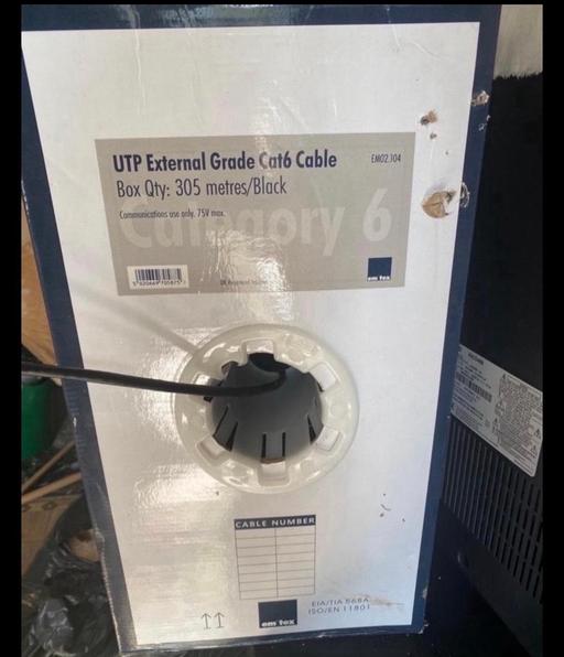 Buy & Sell Windsor and Maidenhead Datchet - Sutton - Photos for UTP external grade Cat6 Cable