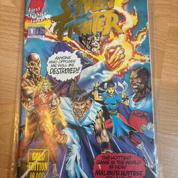Selling this Gold Edition Street fighter comic I’ve had in my collection for a long time

Number 1 in this series Street Fighter Editon

In great condition and kept in comic folder to keep protected.

Happy to view before buying if you want collection

Prices does not include postage