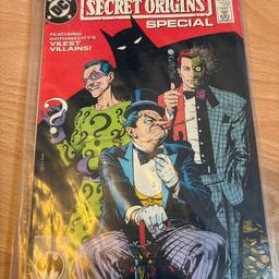 Selling DC Collectable Batman Super Villains comic Number 1.

Kept in protective wallet to keep in good condition.

Price does not include postage

£14.00