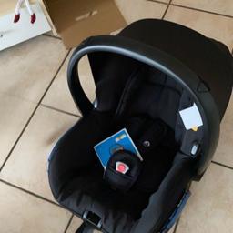 Hallo Du,
Ich verkaufe eine Babyschale von der Marke Maxi cosi in schwarz mit blauen Details.
Neu gekauft für 99€ verkaufe ihn für 50€. :)