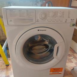 Hotpoint Aquarius 6kg Washing Machine
Shallow depth for when limited space at back of washer

In mint condition has been hardly used

Width= 59.5cm 
Depth= 42.5cm
Height= 84cm

Collection from Cowlersley, Huddersfield