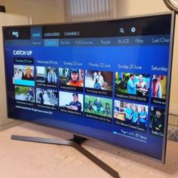 SAMSUNG 55 INCH CURVED SMART 4K UHD HDR LED TV WITH WIFI, FREEVIEW & FREESAT HD, TV PLUS

COMES ON ITS STAND WITH REMOTE CONTROL 

EXCELLENT CONDITION

55 INCH CURVED SCREEN 
SMART TV WITH APPS 
WIFI 
FREEVIEW HD
 FREESAT HD
BLUETOOTH
TVPLUS
3 X HDMI PORTS


Can deliver it for petrol cost