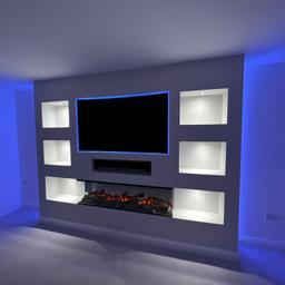 All kinds of Smart solutions.
Full Media Wall with materials(frame, labour, plasterboard,cables, connectors, plaster, paint, etc..) just from £999.

 Made on measure. Media Wall, IOT, Smart House, House Cinema, Helium network installation.

Birmingham +10 miles.