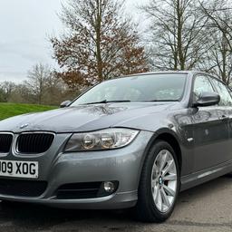 BMW 320I E90 Auto 2009 lci model
Full service history
2 keys
Lots of invoices and previously mots
Starts and drives absolutely amazing has no faults
Body work and interior in great condition
4 good tyres all around lots of treads on them
Has brand new catalytic converter fitted in (BMW Stephen James)
Low mileage 95500miles
Very clean & pleasant car, straight with a few age related marks but nothing sinister.
Full V5 & ready to go.
For more information please contact me on 07915011836
David