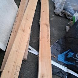 12 -6x2 timber joists
3m lengths or just over
some still have nails left in from when they were removed.