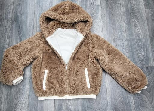 Buy & Sell Surrey Elmbridge - Photos for RIVER ISLAND GIRLS TEDY BEAR SHORT JACKET BRO