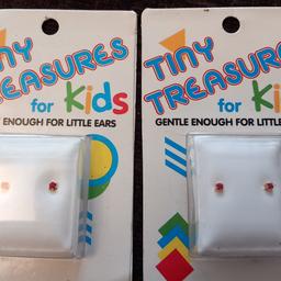 Tiny treasures childrens gemstone earrings
2 x new. Combined post available.