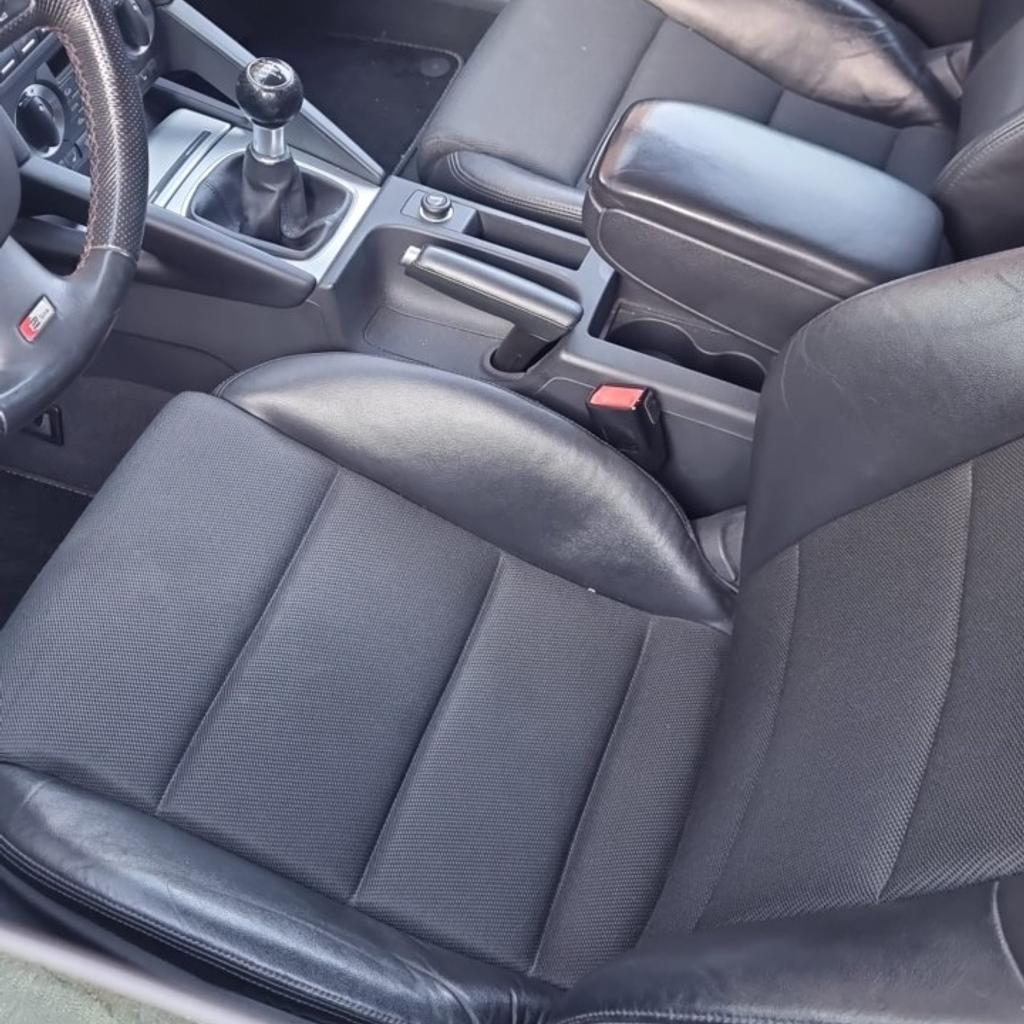 verkaufe sehr gepflegten Audi A3 170 ps Tdi quattro.
Bis auf eine kleine beule in der Motorhaube nahezu keine lackschäden.
Ausstattung:

Bose soundsystem
Sitzheizung
3x Sline
Multifunktionslenkrad
Bluetooth Radio
Teilleder S-line Sitze
Klimaautomatik
Allrad