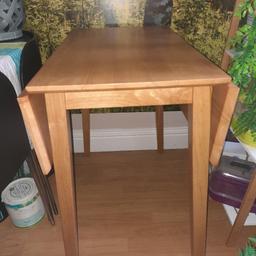 Wayfair Winfield Extendable Solid Wood Drop leaf table
Few marks on top as shown in post collection