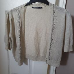 Women's Glittery Cardigan. 
Atmosphere, Size 12.
Collection only.