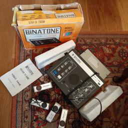 Old Binatone Colour TV Game. Has four controllers. Sold as seen - untested. Collection DY8