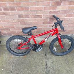 kids apollo outrage 6+, in perfect condition, my son only used it to go school and back, paid £140 from halfords, belting little bike and well built.