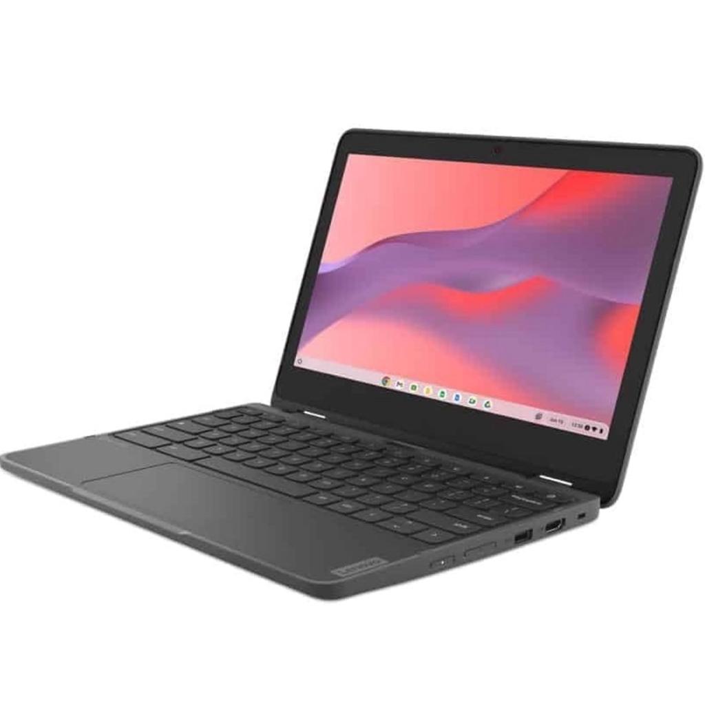 Lenovo 300e Chromebook Gen 3
8239000LUS LTE, UMTS 11.6" Touchscreen Chromebook - HD - 1366 × 768 - AMD 3015Ce Dual-core (2 Core) 1.20 GHz - 4 GB RAM - 32
GB Flash Memory - Gray