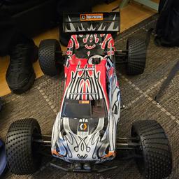 Nitro fuel remote control car. comes with controls and a box of spare parts. Hardly used, selling due to move and no longer wanted. looking for a good new home!! £250 ONO