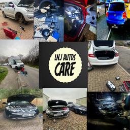 Here at LnJ Autos Care we have a list of things we offer 
-car repairs 
- car servicing 
- full diagnostics reports 
- inspection test 
- jump starts 
- wheel changes 
-we come to you (area we cover , Kent , Surrey , south London) 
- low cost labour