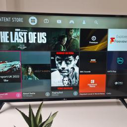 LG 49 INCH Smart 4K Ultra HD HDR LED TV with Google Assistant & Amazon Alexa

Comes boxed with stand and remote control 

49 inch screen 
Smart tv with apps 
Built in wifi, 
Freeview hd 
Freesat hd 
Bluetooth 
4K ULTRA HD HDR PLUS 
4 x hdmi ports
3 x usb ports
optical port


CAN DELIVER FOR PETROL COST X
