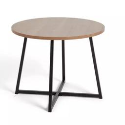 🔹️Habitat Nomad Oak Effect Dining Table

🔹️New, flat pack

🔹️Size H75, D100cm