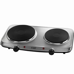 Russell Hobbs 15199 Double Hot Plate Electric Stainless Steel Hob
2 Cast iron plates - Large 1500W / Small 750W
Variable & Individual temp control
RRP £47.99