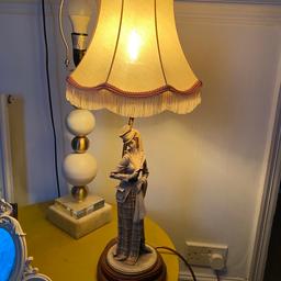 Vintage lady lamp
House move forces sale