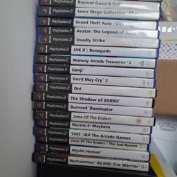 I can offer delivery in multiple purchases locally within PR7 7LT OR BL5 3BX.

I'd prefer to post over anything.

please let me know what games you'd like and I'll tell you a price which will be much less than eBay recent solds.

some have some already, so not all in the picture are available.