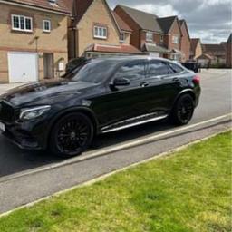 Mercedes glc 220d coupe 2.1 amg line 75000miles 2 owners self park pan roof collision assist sat nav full electric black heated leather seat 25000ono
