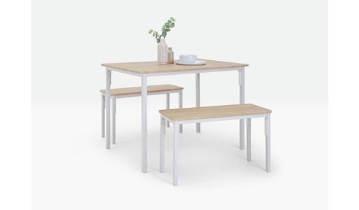 Buy & Sell West Midlands Coventry - Photos for Home Bolitzo Table & Bench Set - Oak & White