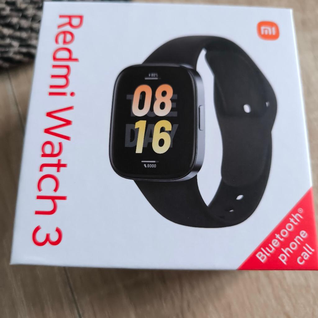 verkaufe fast neue xiaomi redmi Watch 3 mit noch fast 2 Jahre Garantie mit etwas Zubehör siehe Bilder