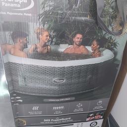 used a few times last year absolutely amazing hot tub, comes with a thermal cover which cost me £89.99 this helps keep the running cost down, the hot tub is huge and easily fits 6 people, I do also have some extras I can throw in for free so then you have everything you need to set up and keep it clean.

Clearwater chlorine granules 5kg - £35

battery powered under water Vacuum cleaner - £40 this is a must have with any hot tub

extendable scoop net £15

hot tub Cleverspa panama - £399

the price is a bargain especially with everything I purchased was nearly £600 in total, why buy new when you can buy this.

the only accessorie missing is clean filters which sell in the range £2.99 for 2 pack.