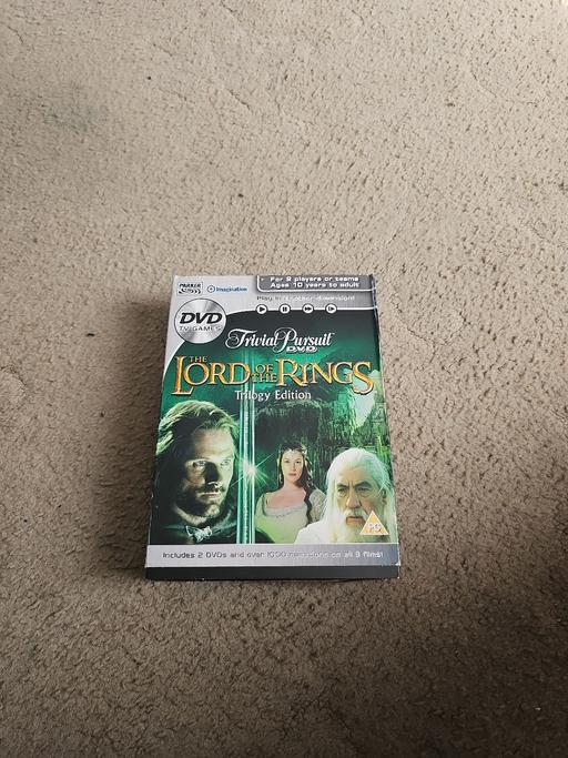 Buy & Sell Hertfordshire Broxbourne - Photos for Lord of the rings dvd trivial pursuit game