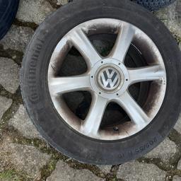 Verkaufe VW Beetl original alufelgen Größe 16 Zoll. Reifen kann man nicht mehr verwenden.