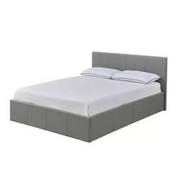 Habitat Lavendon Double Side Opening Ottoman Bed Frame-Grey

Mattress not included 

💥New/other, flat packed in the box💥

Part of the Lavendon collection.
Faux leather frame.
Base with sprung wooden slats.
Side lift.
Ottoman: assemble for left or right side opening.
Storage capacity: 534 litres.
Size W149.5, L200, H87cm.
Height to top of siderail 28.5cm.
3cm clearance between floor and underside of bed.
Weight 42.5kg.
Total maximum user weight 220kg.

💥Check our other items💥