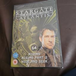 stargate dvd 3 episodes 
dvds in good condition used
any discs that are 15p each are also mix and match at 10 for £1
please look at my other items for sale as have a wide variety of dvds and games for sale
sorry but I do not accept PayPal or shpock wallet as payment and unfortunately I do not post due to working hours
collection only