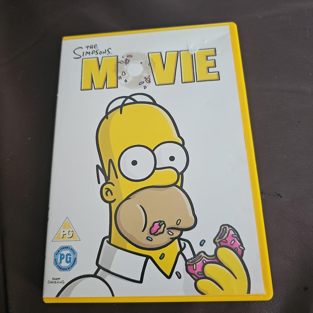 the simpsons movie dvd
dvds in good condition used
any discs that are 15p each are also mix and match at 10 for £1
please look at my other items for sale as have a wide variety of dvds and games for sale
sorry but I do not accept PayPal or shpock wallet as payment and unfortunately I do not post due to working hours
collection only