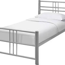Habitat Atlas Single Metal Bed Frame - Silver

Mattress not included

💥New/other. Flat packed in the box💥

Part of the Atlas collection.
Metal frame.
Base with metal slats.
Size W97.7, L201.2, H90cm.
Height to top of siderail 35cm.
30cm clearance between floor and underside of bed.
Weight 13.6kg.
Total maximum user weight 110kg

💥Check our other items💥
