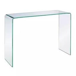 Habitat Gala Tempered Glass Console Table

💥New/other💥

Gala tempered glass console table creates a feeling of light, airy space in a hallway. Made from slender, tempered glass, the table has a minimalist design and complements a variety of home dcors.

Size H 78.5, W 113, D 38cm.
Made from tempered glass
Maximum load weight 50kg

💥Check our other items💥