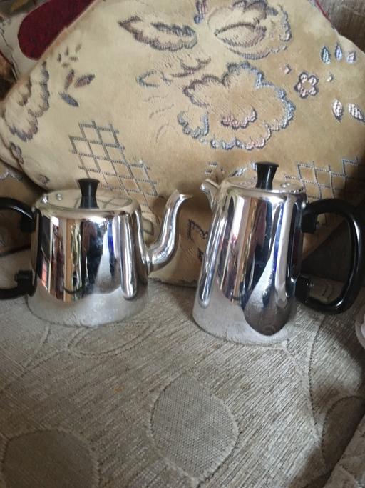 Buy & Sell Brockmoor Dudley - Photos for Two stainless steel tea pot and milk pot