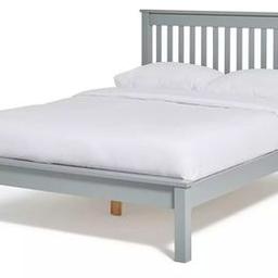 ExDisplay Habitat Aspley Small Double Wooden Bed Frame - Grey

Mattress not included

💥ExDisplay. Flat packed💥

Part of the Aspley collection.
Wooden frame.
Base with wooden slats.
No storage.
Size W132, L202.5, H102cm.
Height to top of siderail 33.5cm.
22.5cm clearance between floor and underside of bed.
Weight 26.7kg.
Total maximum user weight 220kg

💥Check our other items💥