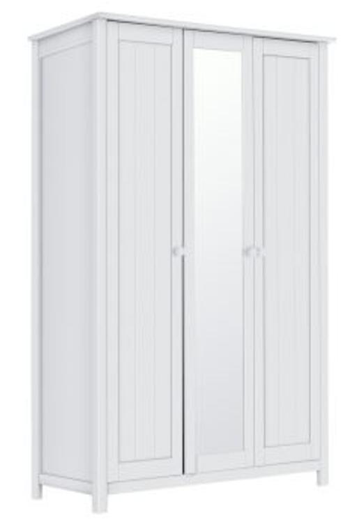 Buy & Sell West Yorkshire Bradford - Photos for Scandinavia 3 Door Mirrored Wardrobe – White