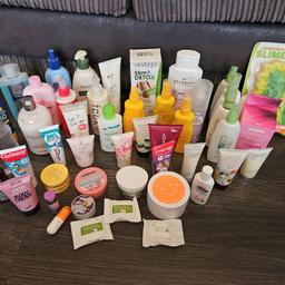 different lotions n potions 
over 30 items ideal for car boot sales