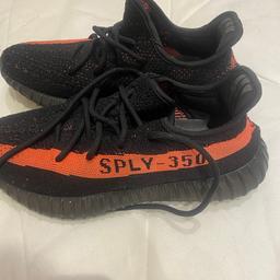 Authentic Yeezy Boost 350s V2 Red Size 8, no box, they are used shoes, legit checked by the ‘legit app’. 

Collection only from Thurmaston area.