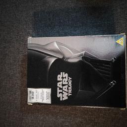 DVD trilogy boxset new and sealed and force awakens dvd new and sealed


Includes;

4 / IV

5 / V

6 / VI

Force Awakens