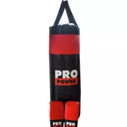 Pro Power 3ft Junior Punch Bag With Boxing Gloves

💥New/other in the box💥

Heavy duty 3ft punch bag.
Includes set of boxing gloves.
Double stiched.
Size H91.5, W31, D31cm.
Length 31cm.
Weight 17kg

💥Check our other items💥