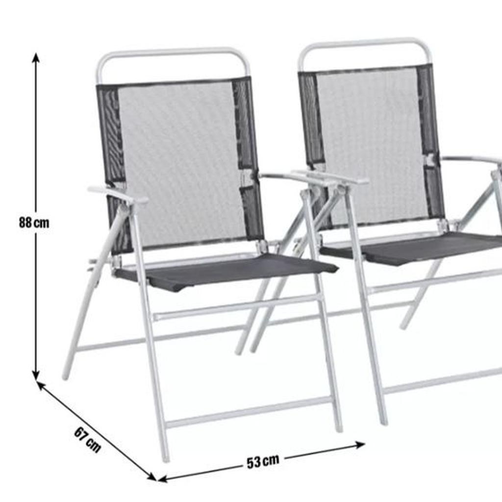 Atlantic Steel Set of 2 Folding Chairs

💥ExDisplay. Assembled💥Item is in good overall condition item that may have small cosmetic defects as marks, scratches classified as opened box and unit assembly.

Metal frame.
Chair seat and back made from steel.
Folds for storage.
Size H88, W53, D67cm.
Weight 7.4kg.
Seat height from ground 88cm.
Arm rest height from ground 60.5cm.
Seating area size W67, D53.5cm.
Maximum user weight 110kg

💥Check our other items💥
