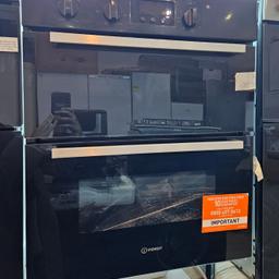 INDESIT Aria IDU 6340 BL Electric Built-under Double Oven - Black

•87 x 59.5 x 57.5 cm (H x W x D)
•Main oven capacity: 60 litres
•Main oven cleaning: Enamel coating
•Main oven type: Fan
•Main oven energy rating: B

✅graded new
✅fully working
✅comes with warranty
✅️appliances repairing service available
✅viewing accepted
✅delivery fee applied 
✅more items available in shop 
✅for more information call or message 07440295561

🛍 shop at 40 Mossfield Rd, Farnworth, Bolton BL4 0AB
Open from 11am to 6pm Monday to Saturday

‼️ for our latest stock join our group on Facebook BOLTON AND FARNWORTH HOME APPLIANCES FOR SALE‼️