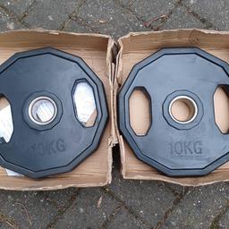 BRAND NEW & BOXED UP.
2 x 10KG RUBBER HEX OLYMPIC WEIGHT PLATES. 2 Inch Holes

Collection from WS5 Area

No Offers