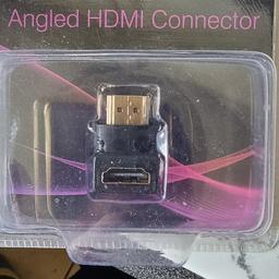 Mauve Angled HDMI Connector for Fire sticks HDMI cable brand new bargain