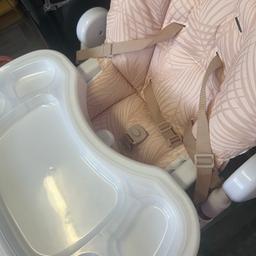 Hardly used.
Really good condition
Little girl no longer likes sitting in it
Has different height to raise of lower the chair
Collection only from wf3