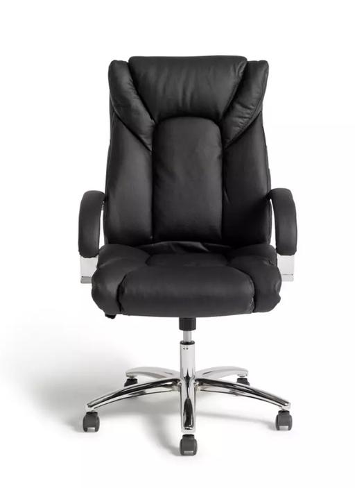 Buy & Sell West Yorkshire Bradford - Photos for 🔶️Habitat Leather faced office chair🔶️