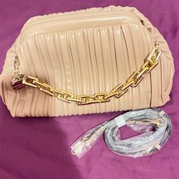 Aldo clutch / crossbody bag. Used only once. Like new. Comes with both shoulder and adjustable crossbody strap.